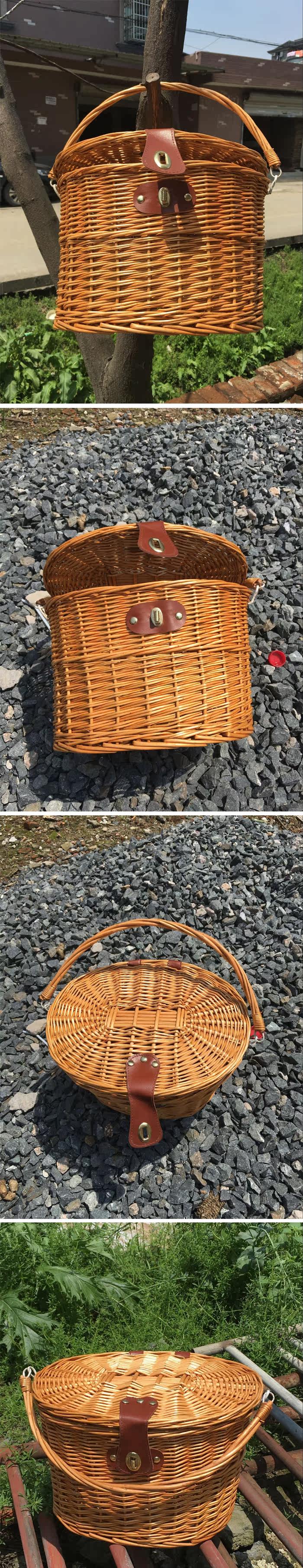 Panier pour vélo FLYING PIGEON en vigne - Ref 2257725 Image 5