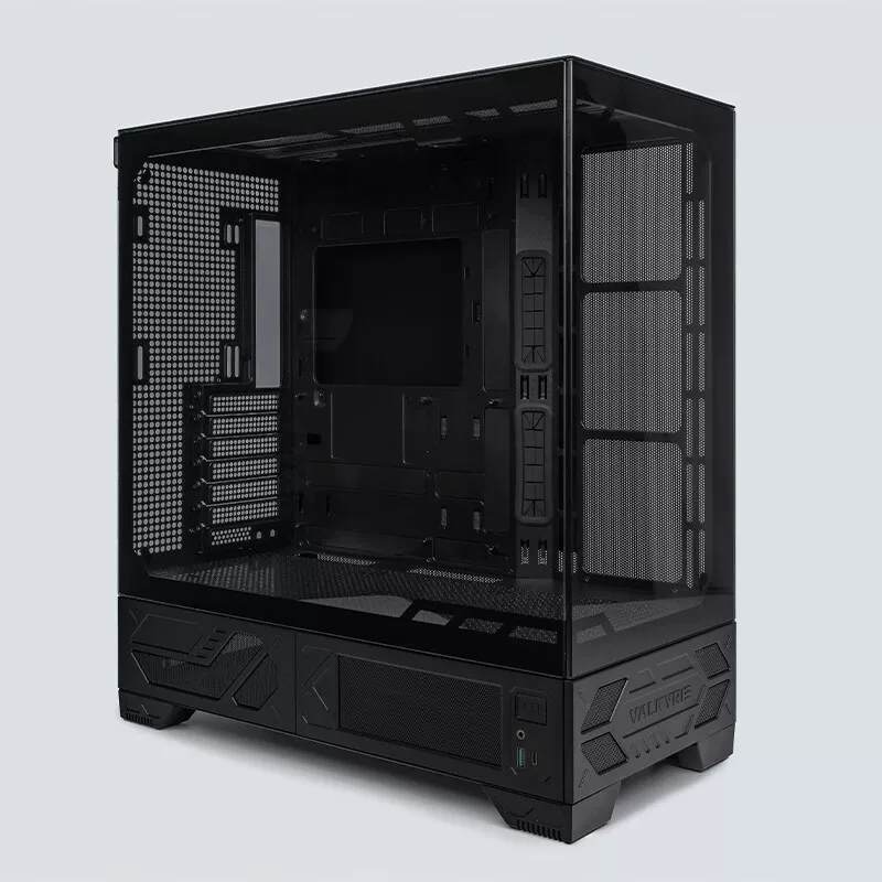 Компания VARGRIR VK03 игровой компьютерный столешник корпус 6.2-дюймовый сенсорный экран без колонки морской вид комнаты ATX задняя часть