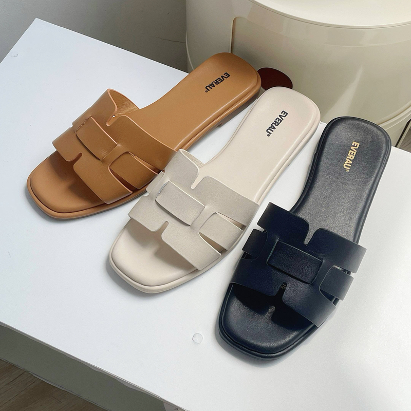 [Off-Season Clearance] Everau Woven Sandals for Women, Summer Outdoor Shoes, Flat-Heeled Beach Shoes for Seaside Vacations