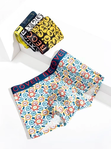 Мужское хлопковое нижнее белье для влюбленных, модные штаны, Германия