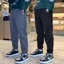 Boys pants spring and autumn childrens sports pants spring clothes 2021 loose boy fat big childrens trousers spring tide