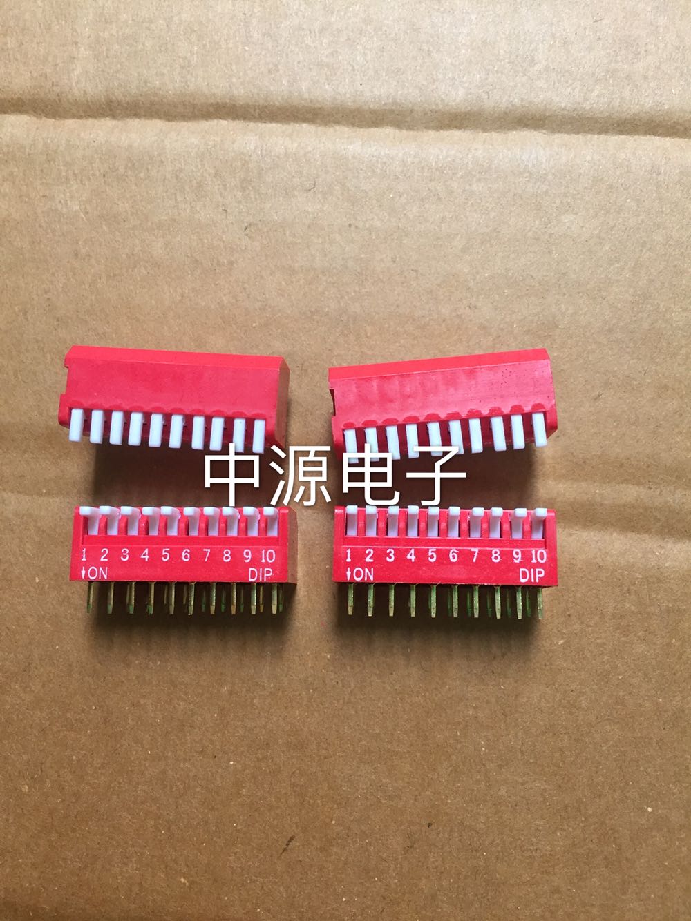 2 54MM 10-bit dial switch 10PIN side dial key type side dial switch 10P one 17