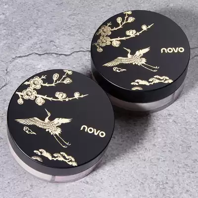 Novo Unicorn makeup setting powder Oil control four-palace grid loose powder Li Jiaqi recommends long-lasting waterproof and sweat-proof concealer powder