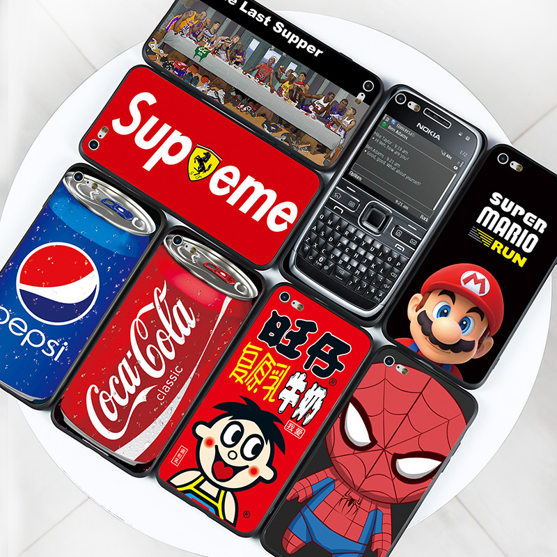 苹果x手机壳iPhone xr硅胶8plus软壳6s个性oppor15全包vivox21创意nova4小米9防摔7p潮牌华为p30pro伪装男款6