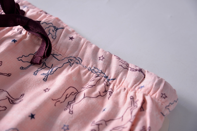 18 Quần jean nữ châu Âu và Mỹ mới dệt vải pyjama dịch vụ tại nhà mềm mại và thoải mái thoáng khí kích thước lớn đồ lót nam
