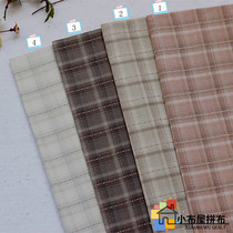Handmade diy fabric thread grain jacquard RXO18 imported from Japan Olympus first dyed cloth 1 8 yards