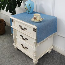 Bed head cabinet cover cloth pair of modern simple bedrooms bed head cabinet cover cloth printer dust cloth art cover towels