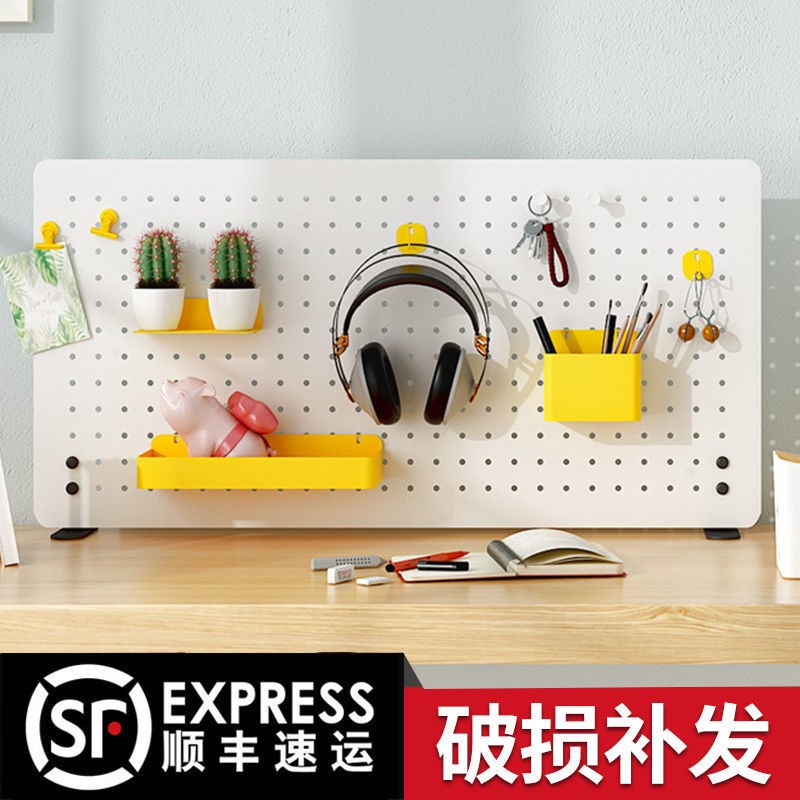 Desktop Dongle Board Containing vertical bedroom desk Shelf Office table surface Clapboard display shelf