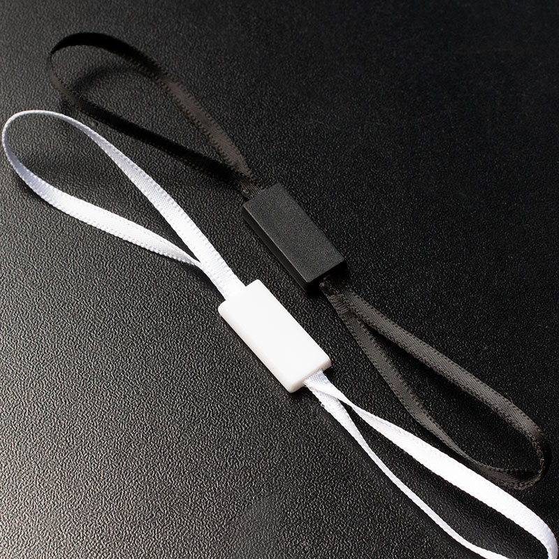 Spot Hanging Double Rope Blank Ceiling Clothing Rope Clothing Rope Line and Rope Wearing Label Ribbon