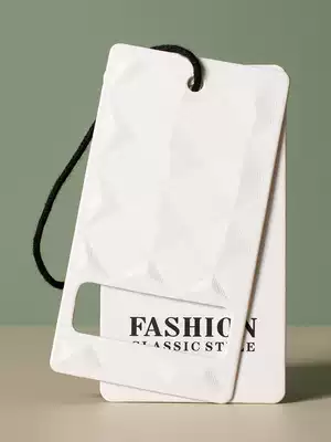 General high-end European and American Korean clothing clothes label tag spot custom custom trademark tag