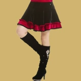 艳王 Бархатная демисезонная юбка