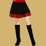 艳王 Бархатная демисезонная юбка