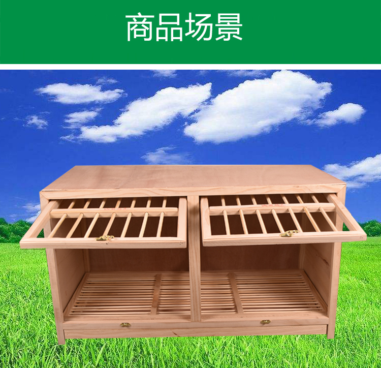 Chim bồ câu chim bồ câu cặp lồng chim bồ câu tổ hộp đua chim bồ câu lồng lồng lồng gỗ lồng chim bồ câu cung cấp lồng gỗ - Chim & Chăm sóc chim Supplies thức ăn chim cút