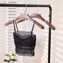 Spring and summer lace sexy beauty back breast bandeau anti-naked bottoming all-match suspenders short small vest