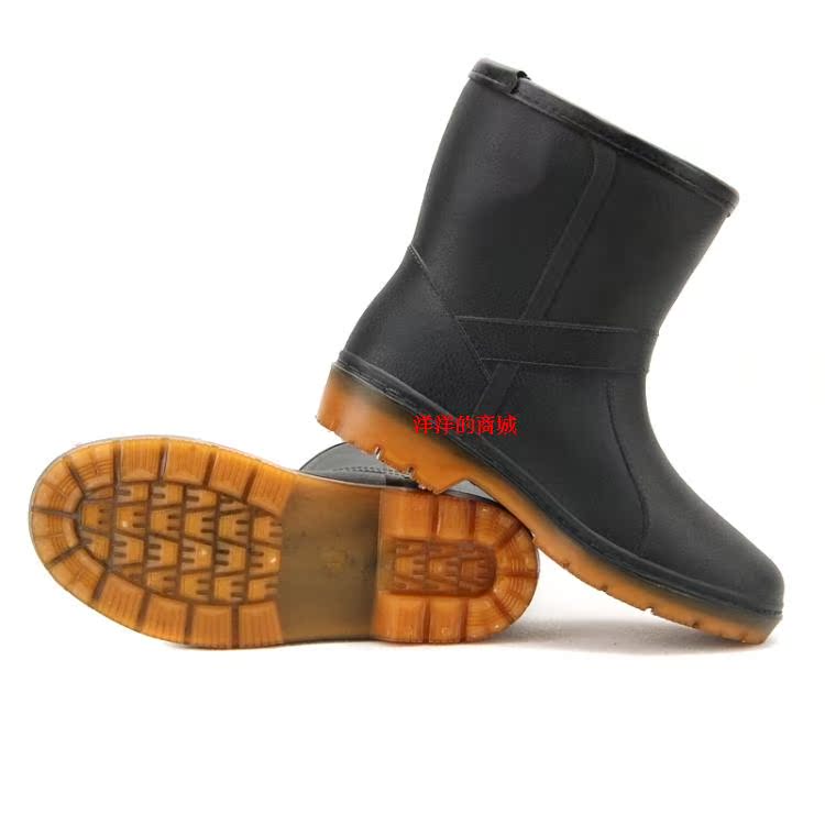 Chaussures - bottes caoutchouc homme pour hiver - semelle tendon - Ref 962440 Image 11