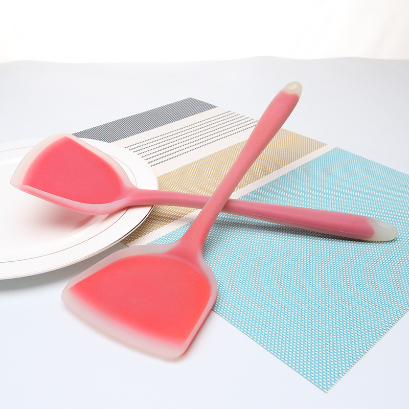 Food Grade Silicone Pan Spade silicone shovels non-stick pan special without injury pan fried vegetable spade stir frying spoon high temperature resistant kitchenware-Taobao