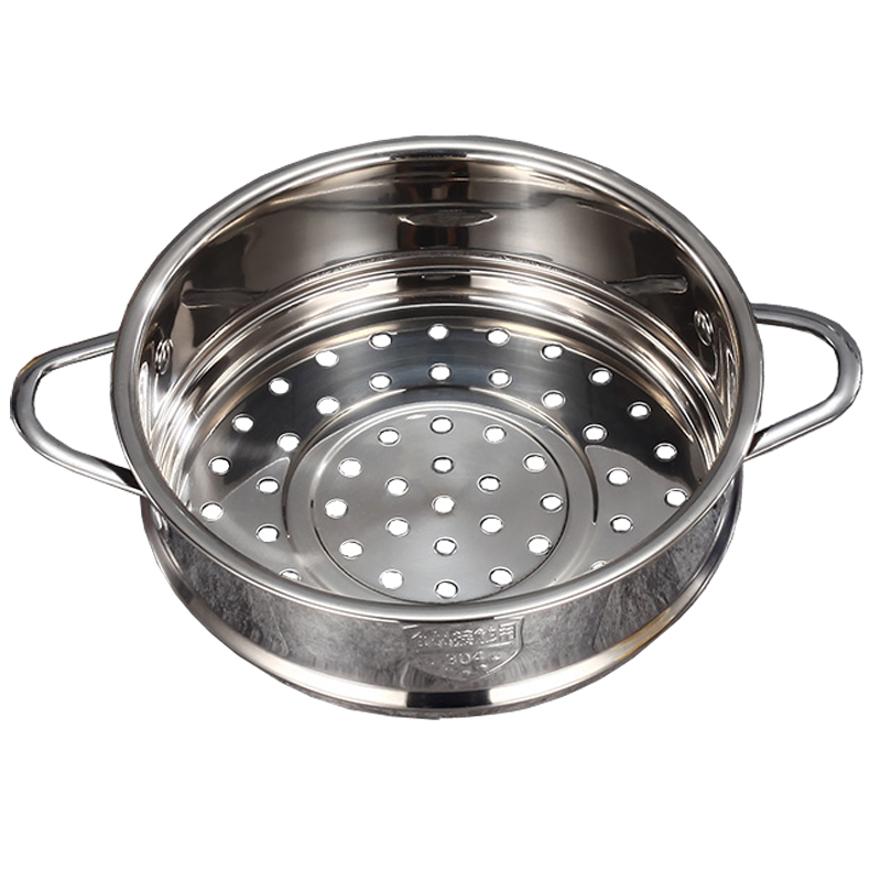 Milk pan Deputy food pan steamer 16cm18cm20cm22cm24cm steam grid 304 stainless steel home 304 steamed cage small