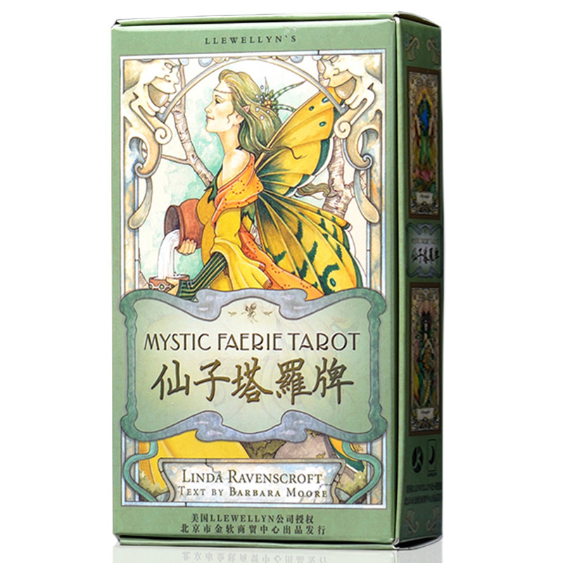 Fantasy Fairy Tarotta brand Tarotta brand Rota genuine Mystic Faerie Tarot board game