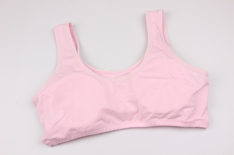 Batch cotton cô gái đồ lót học sinh tiểu học và trung học cơ sở áo ngực thời trang thể thao phát triển áo khoác cotton trẻ nội y đẹp