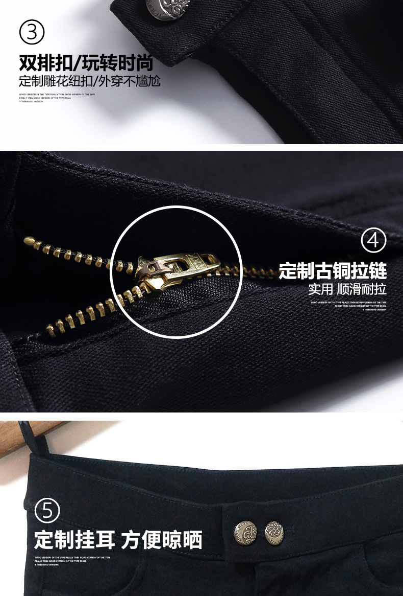 Quần ma thuật phần quần legging nữ mỏng mặc xuân hè 2019 mới chân cao eo đen quần cotton co giãn màu đen - Khởi động cắt quần cotton nữ 