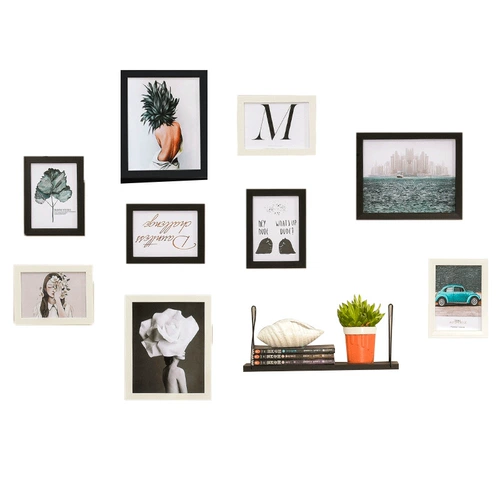 Фотография украшения стены сета красная точка рама висеть на стенах комбинация творческая творческая комната