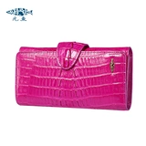 元鱼 Импортная сумка с петлей на руку, длинный бумажник, из натуральной кожи