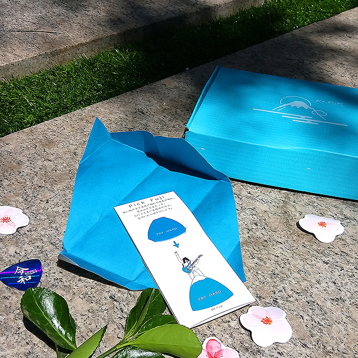 Japanese Pick Fuji Creative Guitar Pick Mt. Fuji Pick Mt. Fuji Souvenir