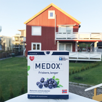 Norway Medox Pure Anthocyanin Capsules Blueberry Bilberry Blackcurrant 80 mg Anthocyanins