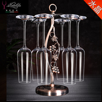 Unleaded crystal champagne glass set household bubble glass high foot red wine glass sweet wine glass Champagne wine glass European style