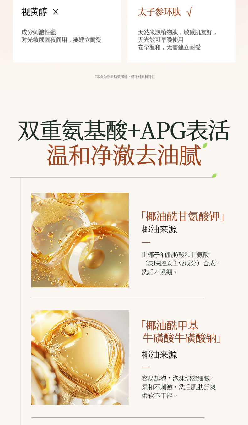 植物主义洗面奶专用洁颜蜜洗卸二合一备孕氨基酸官方正品妇女可用 — 6