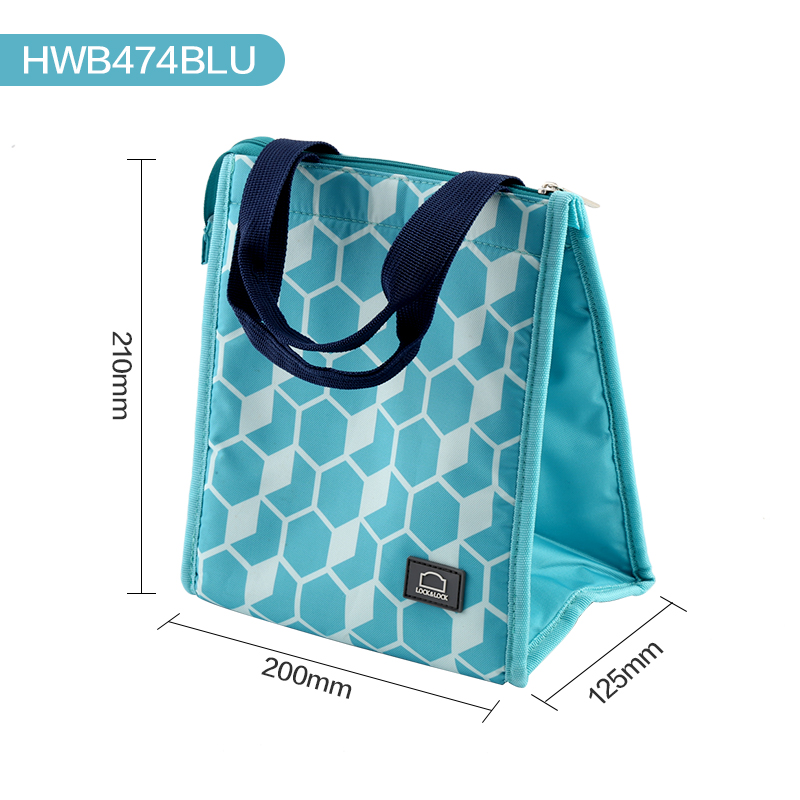 Lock lock lock thickened insulation bag Insulation bag Bento bag Bento bag Meal bag with rice Portable large capacity portable