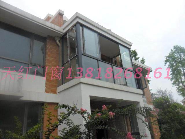 Broken bridge aluminium alloy doors and windows Guangdong crested aluminium 789799 doors and windows double hollow soundproof glass sealing balcony