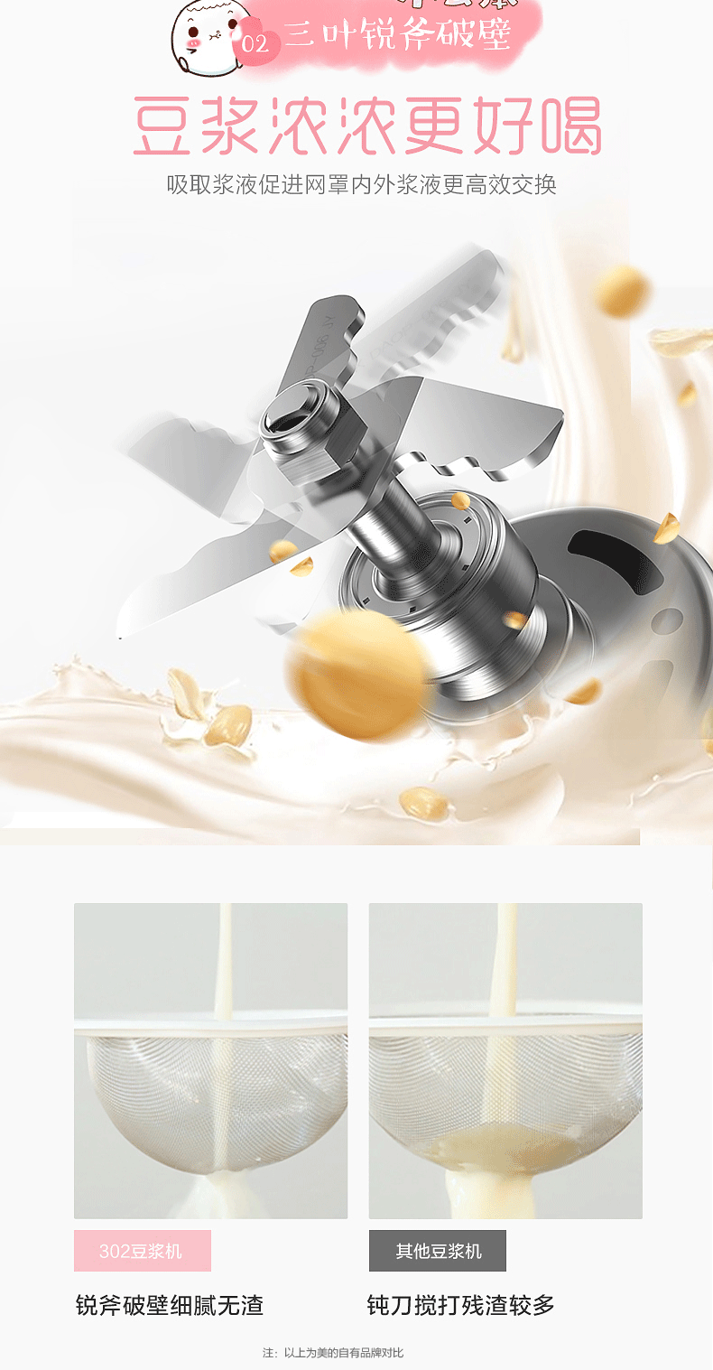 Máy phá vỡ tường đẹp không lọc sữa đậu nành hộ gia đình nhỏ tự động sưởi ấm chính thức cửa hàng hàng đầu chính hãng đa chức năng cung cấp đặc biệt máy làm sữa hạt kangaroo