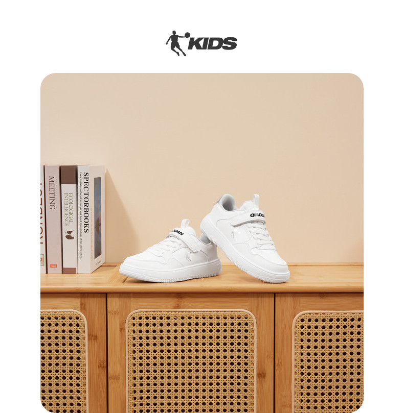 Jordan Kidsren's Shoes, Kidsren's Sneakers, Boys' White Shoes, 2026 Autum New Style, Girls' White Soft-Soled Shoes, Sneakers — 15
