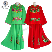 New Yangko costumes square dance costumes annual party performance costumes classical dance performance costumes large swing skirts