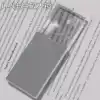 Led illuminated old man reading business card clerk HD card magnifying glass Handheld portable bookmark Business card 20 type 30