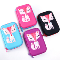 YS Yisong Korean edition primary school pencil bag Children pencil box Girls and boys stationery bag Multi-functional creative large capacity stationery box