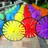 Xibao 35CM large turntable string outdoor string rope cloth windmill promenade Real estate Park Kindergarten Holiday decoration