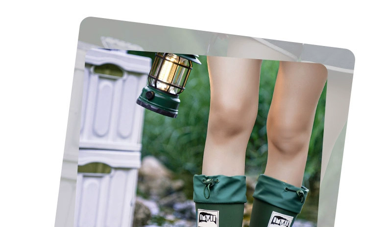 Giày đi mưa cho nữ, ủng đi mưa cho nam, chống trơn trượt, chống thấm nước, giày cao su thời trang người lớn, câu cá cổ cao, rửa xe, đi làm ngoài trời ủng cao su cách điện