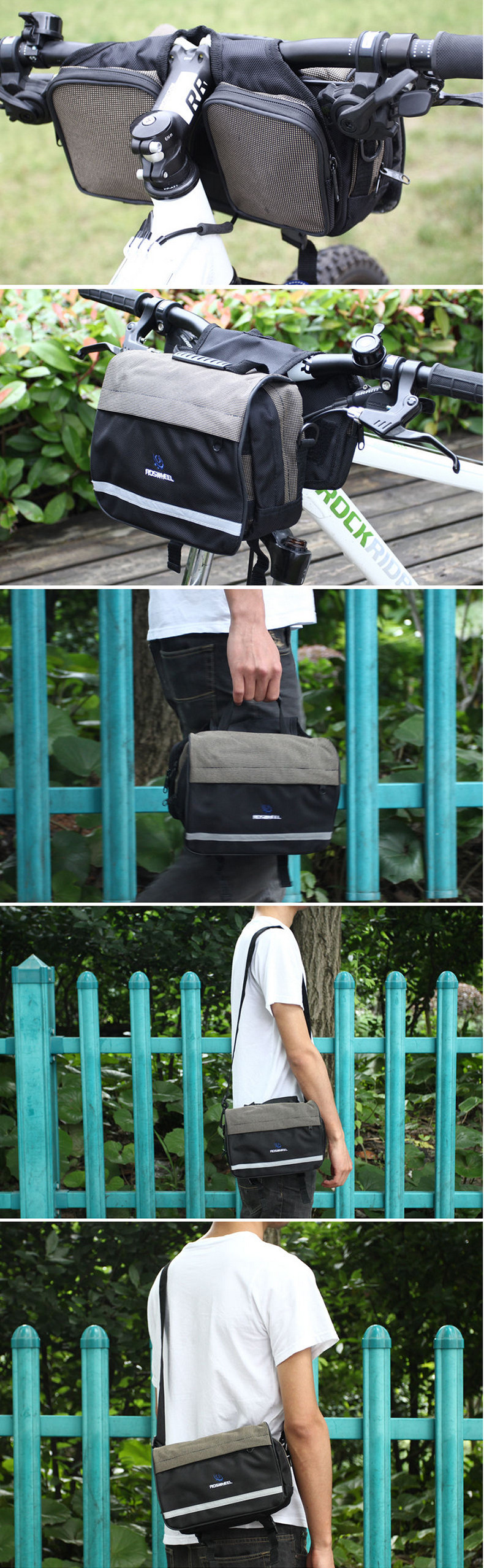 Sacoche pour vélo ROSWHEEL - Ref 2212555 Image 9