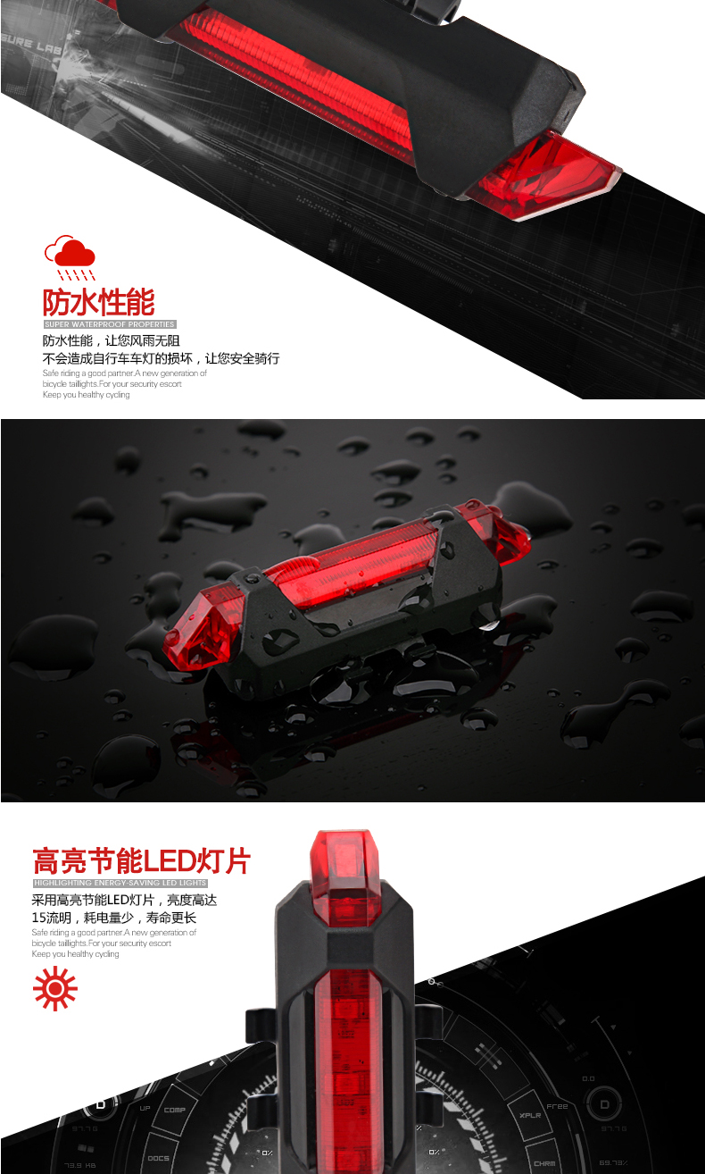 Lumière vélo ROSWHEEL - Ref 2397697 Image 31