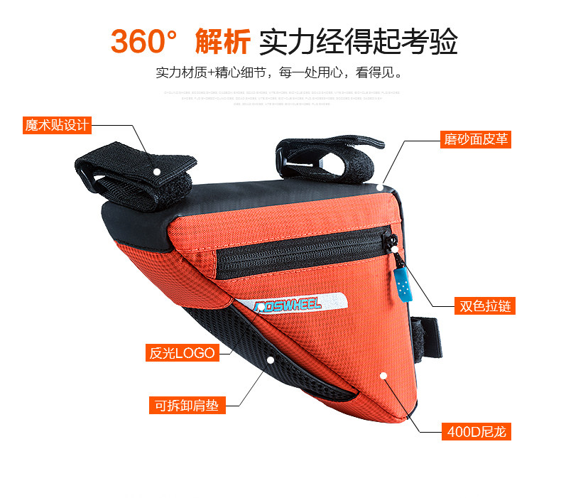 Sacoche pour vélo ROSWHEEL - Ref 2212489 Image 11