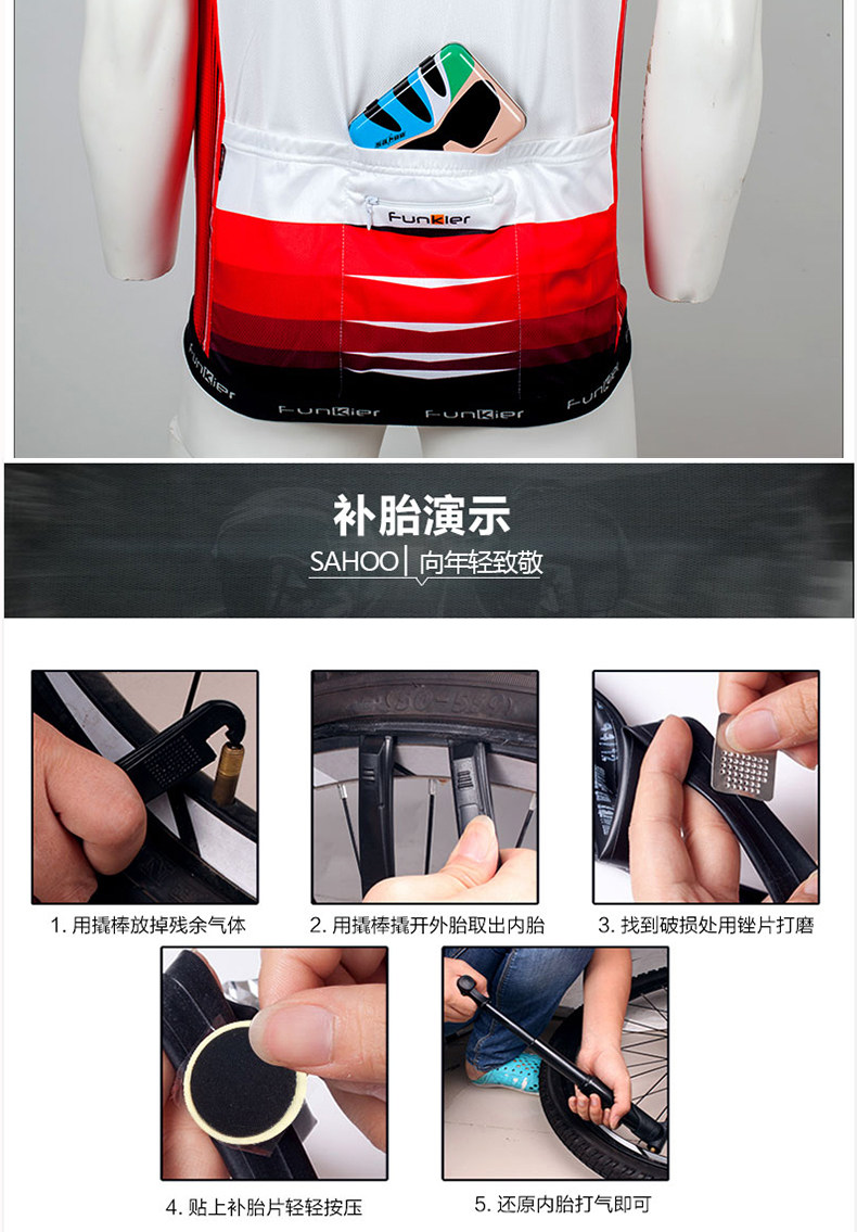 Kit de réparation vélo SAHOO - Ref 2316200 Image 15