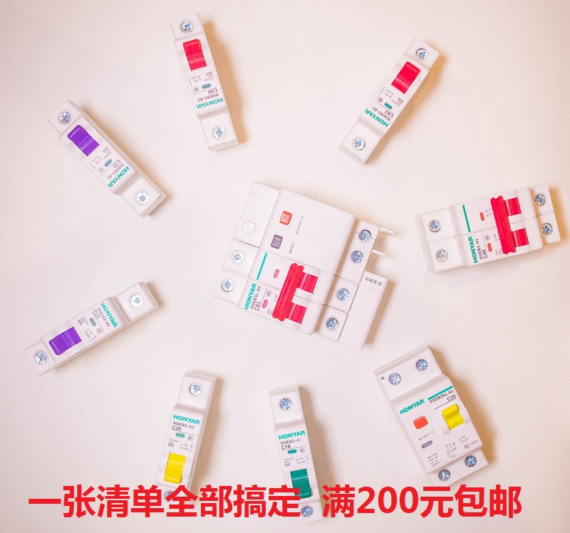 Hon Goose Phoenix Small Earth Leakage Protector 1p 2p 20 3p4p 20 25 25 40 40 60 empty open drain