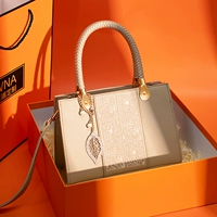 Подарочная коробка абрикоса для отправки шелкового шарфа+подарочный пакет