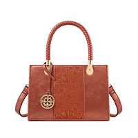 Красная китайская вышивка, шелковый шарф + подарочный пакет