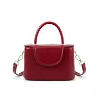 Красный шелковый шарф в стиле электронного стиля + подарочный пакет