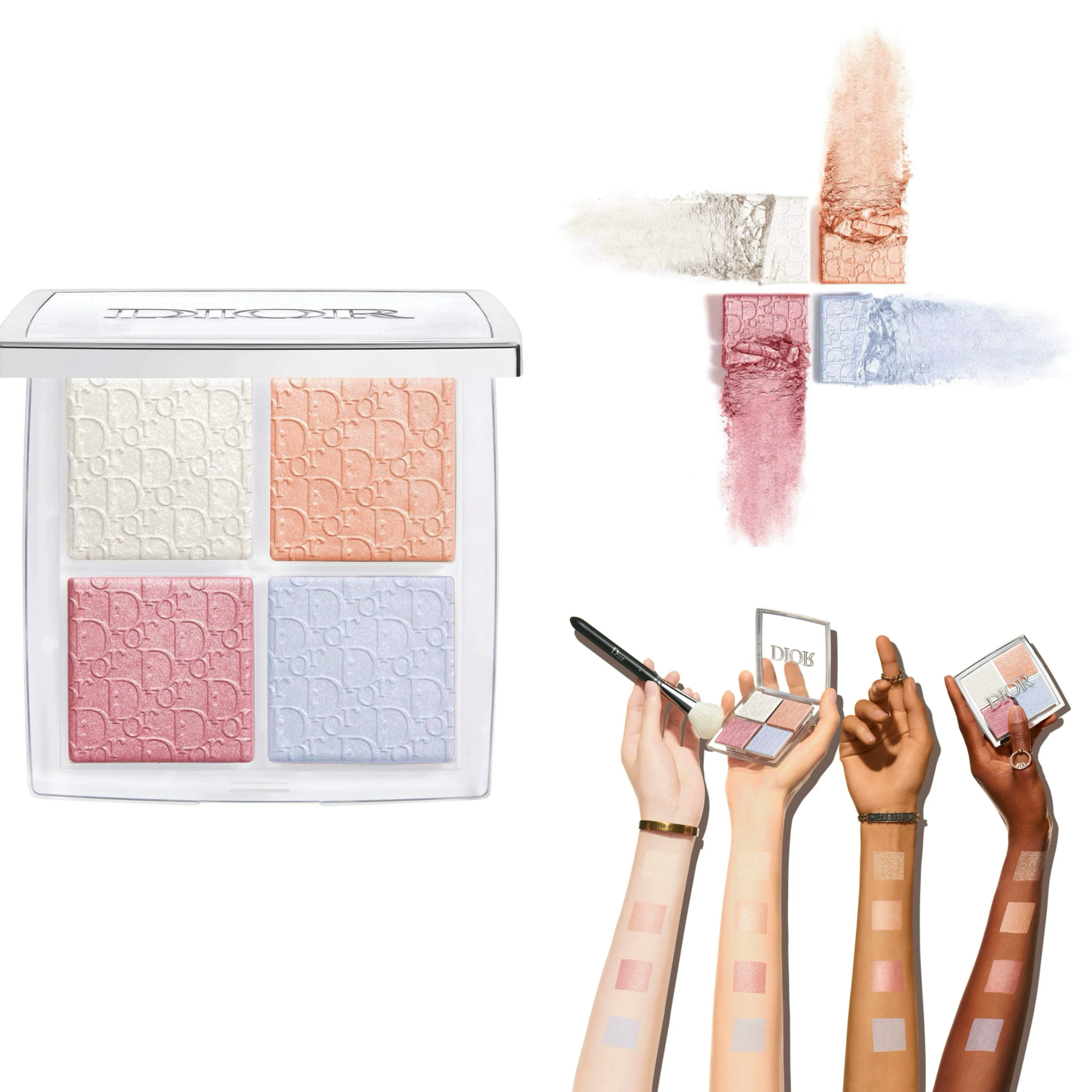 DIOR Диор фоновыйJiugongge 9 -цветные тени для век новая модель 001/002/004 Акцент лица 001/004/006