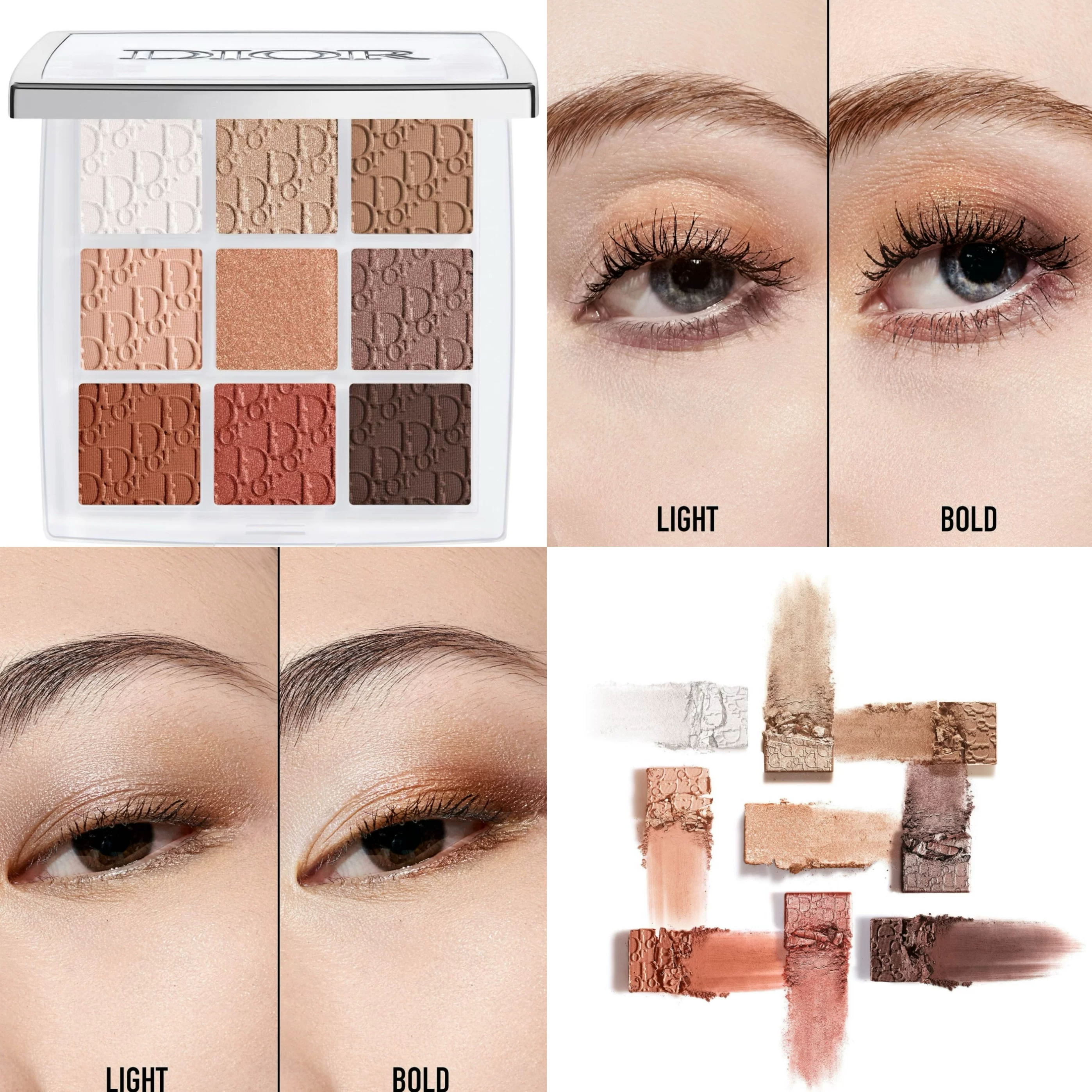 DIOR Диор фоновыйJiugongge 9 -цветные тени для век новая модель 001/002/004 Акцент лица 001/004/006