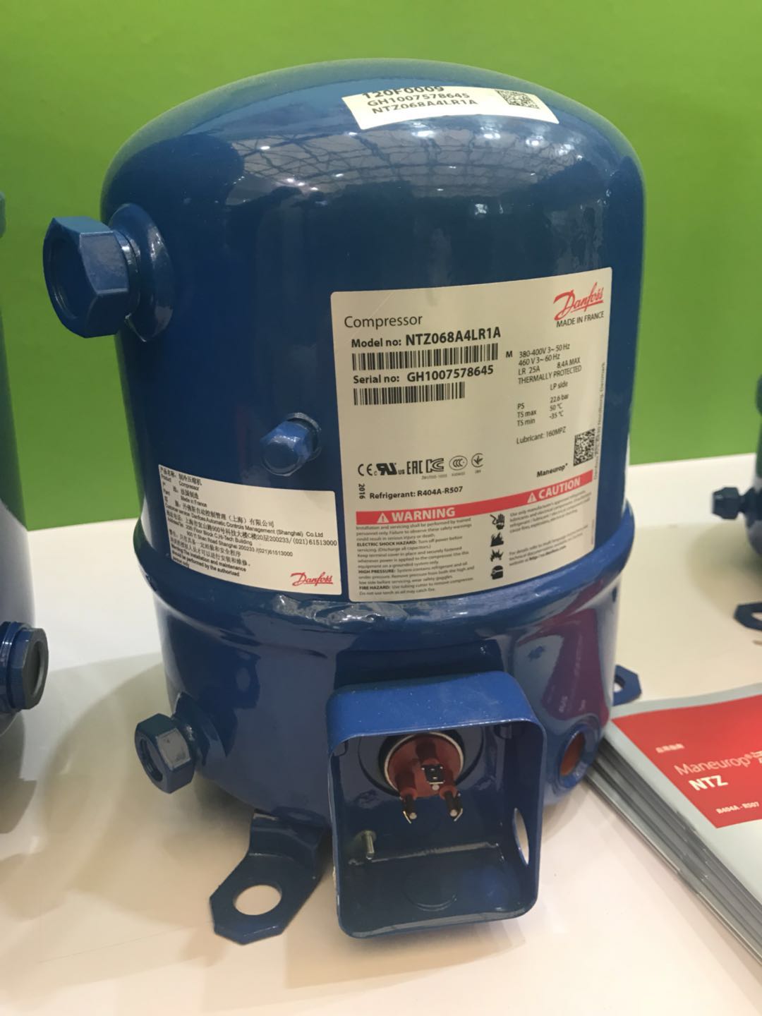 NTZ048A4LR1A NTZ068A4LR1A Original brand new Danfoss cryogenic refrigerator Meiyoule compressor